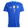 Officiële Voetbalshirt Argentinië De Paul 7 Uit 2024 - Heren